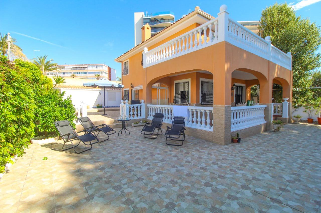 Great Villa, Sea Views, 20 Secs Walk To The Beach, Bbq, 9 People, 5 Mins Car From Alicante City Center, Sailing Club 3 Mins Walk Exteriér fotografie